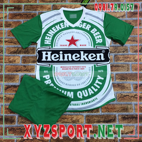 Áo Không Logo Heineken Độc Đáo - Xyz Sport