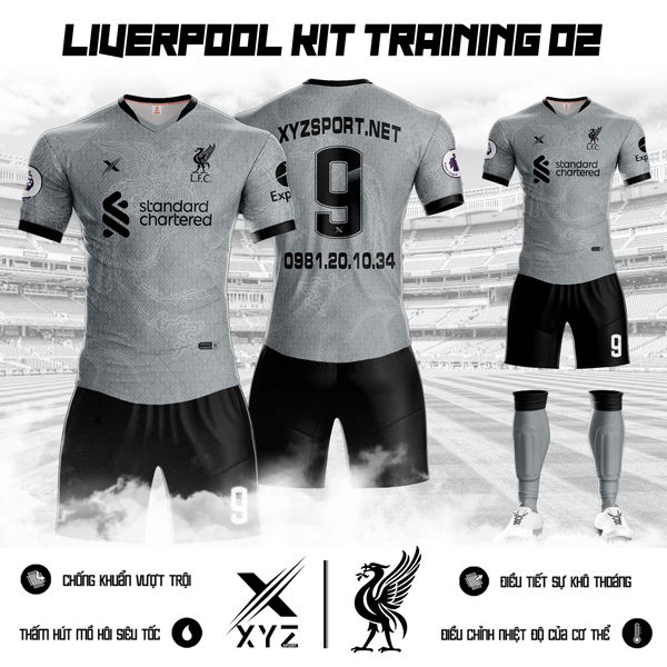 Mẫu áo đấu clb Liverpool 21/22 training 02