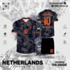 Mẫu Áo Đấu Netherlands Training Kit Màu Đen Cá Tính Và Năng Động