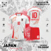 Thiết Kế Mẫu Japan Training Kit Màu Trắng - Tinh Tế Và Mạnh Mẽ
