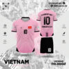 Bộ Đồ Training Kit Việt Nam - Hồng Nhạt Thời Thượng